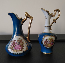 Limoges porcelain blue for sale  MORETON-IN-MARSH