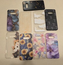 Lote de 9 capas de telefone florais natureza gatos Galaxy S10e, usado comprar usado  Enviando para Brazil