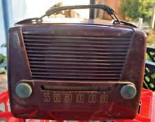 Usado, Rádio VNTG PHILCO Transitone modelo 49-602-12 marrom ótimo estado - zumbidos comprar usado  Enviando para Brazil