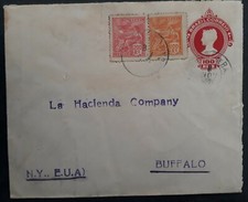 Usado, RARO 1924 Brasil 100R Capa Estampada Atualizada com 2 Selos Pouso Alegre de Baixo comprar usado  Enviando para Brazil