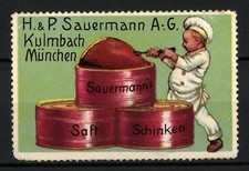 Reklamemarke kulmbach sauerman gebraucht kaufen  Berlin