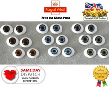 Solid glass eyes for sale  TORQUAY