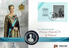 Numisbrief dänemark thronjubi gebraucht kaufen  Weischlitz