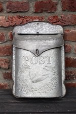 Briefkasten nostalgie zinkfarb gebraucht kaufen  Wegberg
