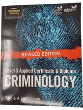 Wjec level criminology for sale  DARTFORD