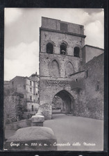 Cartolina gangi campanile usato  Italia