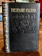 1921 TREASURE ISLAND by ROBERT LOUIS STEVENSON Deluxe Full Leather Binding comprar usado  Enviando para Brazil