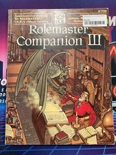 Rolemaster companion iii for sale  Woodbury