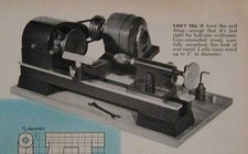 Midget wood lathe for sale  Shipping to Ireland