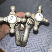 Antique brass faucet for sale  Fitzwilliam