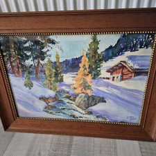 Tableau peinture auquarelle d'occasion  Évian-les-Bains
