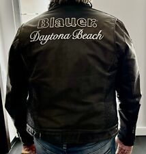 Blauer biker jacke gebraucht kaufen  Bad Marienberg (Westerwald)