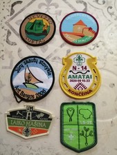 Lot patchs scout. d'occasion  Chénérailles