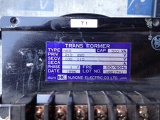 Transformador elétrico Nunome NES 300VA 220v primário 110v secundário 1 fase T2129 comprar usado  Enviando para Brazil