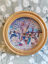 Vintage wooden clock for sale  SITTINGBOURNE