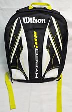 Raquete de tênis Wilson Hyperion equipamento esportivo sapatos bolsa acolchoada mochila preta comprar usado  Enviando para Brazil