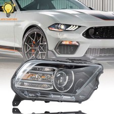 Usado, Faróis de passageiros direitos projetor LED para Ford Mustang 2013-2014 HID/Xenon comprar usado Usado, Faróis de passageiros direitos projetor LED para Ford Mustang 2013-2014 HID/Xenon comprar usado  Enviando para Brazil