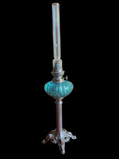 Lampe pétrole verre d'occasion  Valence-d'Albigeois