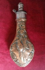 powder flask hawksley for sale  GRANTHAM