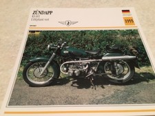 Carte moto zündapp d'occasion  Decize
