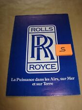 Publicité société rolls d'occasion  Gannat