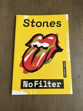 Livro de fotos colecionável Rolling Stones programa turnê sem filtro Europa 2018 concerto comprar usado  Enviando para Brazil