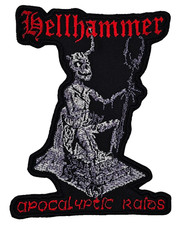 REMENDO BORDADO HELLHAMMER APOCALYPTIC RAIDS (borda em forma), usado comprar usado  Enviando para Brazil