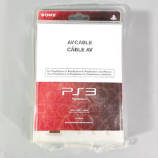 Cabo AV Sony OEM PlayStation 3 ponta dourada SCPH-10500 u98045 para PS3 PS2 PS1 comprar usado Cabo AV Sony OEM PlayStation 3 ponta dourada SCPH-10500 u98045 para PS3 PS2 PS1 comprar usado  Enviando para Brazil