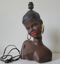Lampe buste céramique d'occasion  Montady