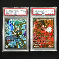 Dragon Ball Ultimate Force SSB Vegito + Hyper Evolution SS4 Son Goku PSA 9 comprar usado  Enviando para Brazil