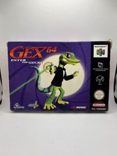 Gex 64 Enter The Gecko Nintendo N64 Game - Pal Cib Complete Good Condition comprar usado  Enviando para Brazil