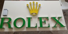 Rolex insegna luminosa usato  Luserna San Giovanni