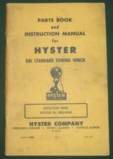 Hyster d8l towing for sale  Union