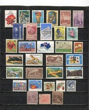 Australie lot timbres d'occasion  Le Havre-