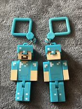 Lote de 2 cabides de mochila clipes bolsa chaveiros figuras Minecraft @@@ comprar usado  Enviando para Brazil
