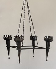 Gothic candle chandelier for sale  BEDFORD