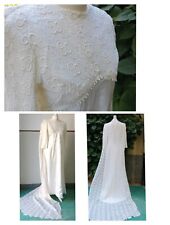 Vestito sposa macramè usato  Torino