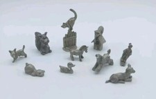Mini pewter figurines for sale  Auburn