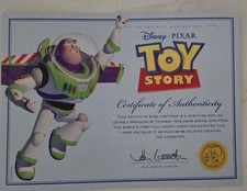 Używany, Toy Story Buzz Lightyear Signature Collection 12" Figurka Thinkway Zabawki Otwarte pudełko na sprzedaż  Wysyłka do Poland
