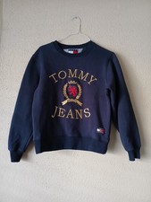 Usado, Moletom masculino Tommy Hilfiger pequeno soletrar Tommy Jeans brasão grande bordado comprar usado  Enviando para Brazil