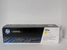 Cartucho de toner HP LaserJet 125a impressão amarela novo caixa aberta CP1215 CM1312mfp comprar usado  Enviando para Brazil