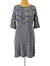 Shiftkleid blumen muster gebraucht kaufen  Görlitz