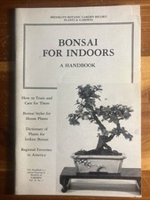 Bonsai indoors handbook for sale  Blandon