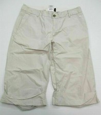 Bermuda cáqui HURLEY SH1398 feminina tamanho 9 algodão leve algemada comprar usado  Enviando para Brazil