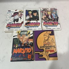 Naruto Manga Lot of 5 Next Generation (1,4,12), Naruto 41 And Shikamarus Story, usado comprar usado  Enviando para Brazil