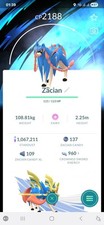 Zacian (fundo especial) Pokemon Trade Go comprar usado  Enviando para Brazil