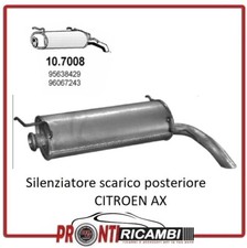 Silenziatore scarico citroen usato  Valva