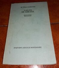 Tulli ciceronis laelius usato  Italia