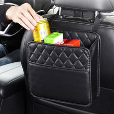1x Bolsa Organizadora de Caixa de Armazenamento Interior de Carro de Couro Assento Acessórios Suspensos comprar usado  Enviando para Brazil