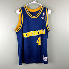 Camiseta de basquete Golden State Warriors #4 Webber vintage masculina 40 azul campeão, usado comprar usado Camiseta de basquete Golden State Warriors #4 Webber vintage masculina 40 azul campeão, usado comprar usado  Enviando para Brazil